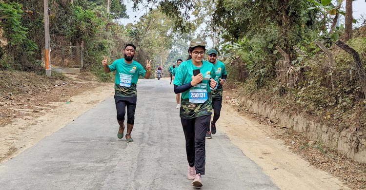বান্দরবানে ভার্টিক্যাল ড্রিমার্স আলট্রা ম্যারাথন অনুষ্ঠিত
