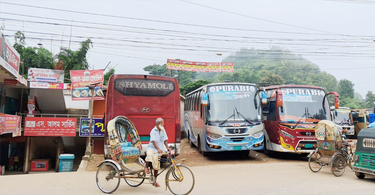 হরতালে বান্দরবানে দূরপাল্লার বাস চলাচল বন্ধ