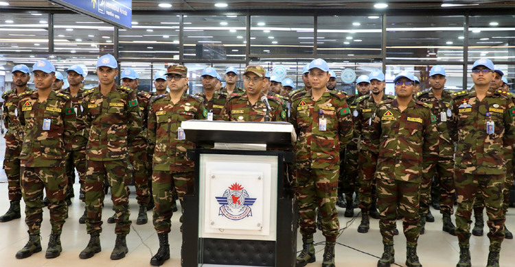 জাতিসংঘ শান্তিরক্ষা মিশনে প্রথমবার সেনাবাহিনীর ব্যানইওডি প্লাটুন