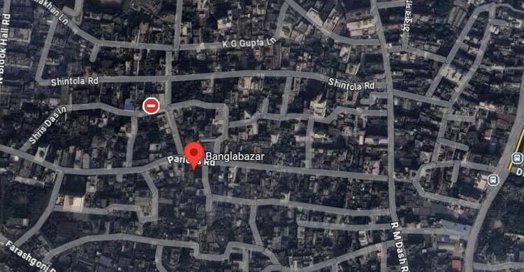 Fire breaks out at motor parts shop in Banglabazar