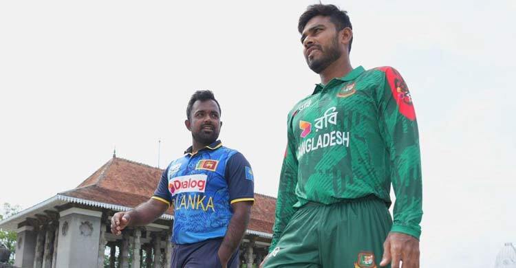 অভিষেকে টস হারলেন মিরাজ, ব্যাটিংয়ে শ্রীলঙ্কা