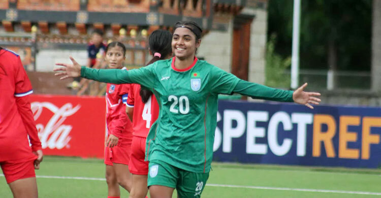 প্রীতির হ্যাটট্রিকে নেপালের বিপক্ষে সহজ জয় বাংলাদেশের