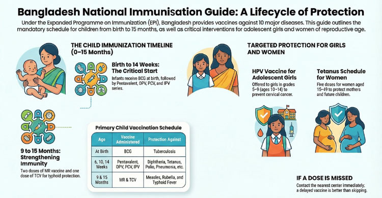 Child immunisation: When and which to give