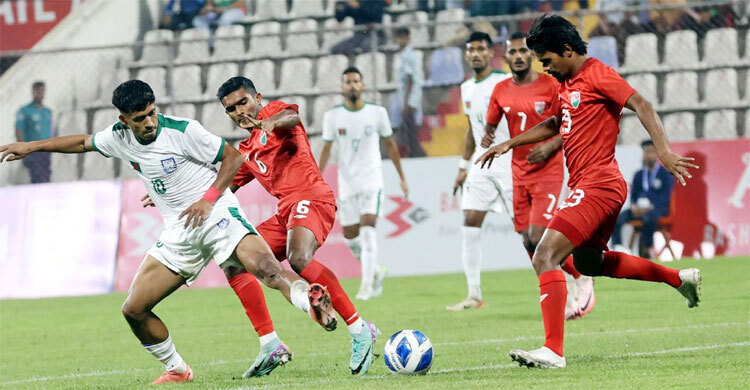 Bangladesh concede 1-0 defeat to Maldives