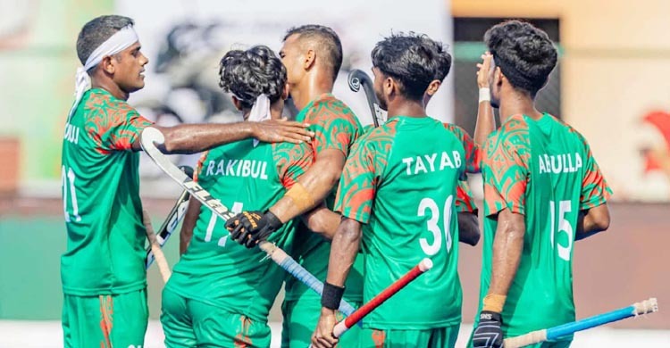 জাপানকে হারালেই বিশ্বকাপ হকির বাছাইয়ে খেলবে বাংলাদেশ