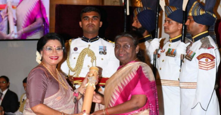 Rabindra Sangeet singer Bannya receives Padma Shri Award