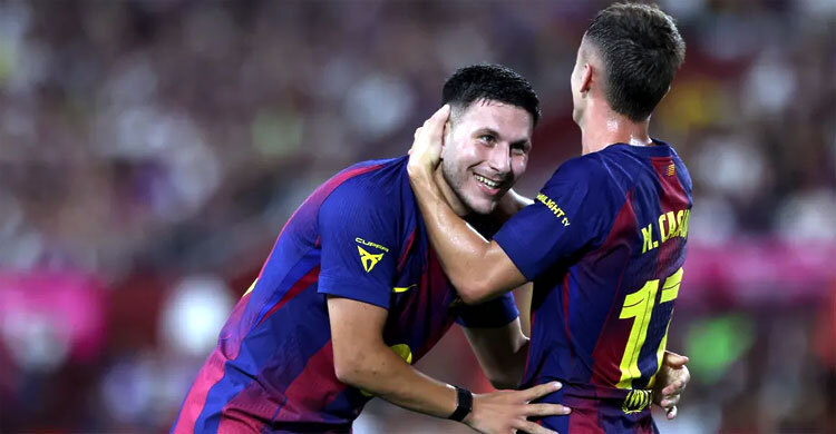 ভিসেল কোবেকে হারিয়ে প্রাক মৌসুম শুরু বার্সেলোনার