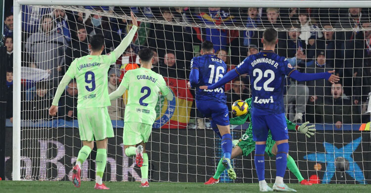 Barcelona held to frustrating draw at Getafe