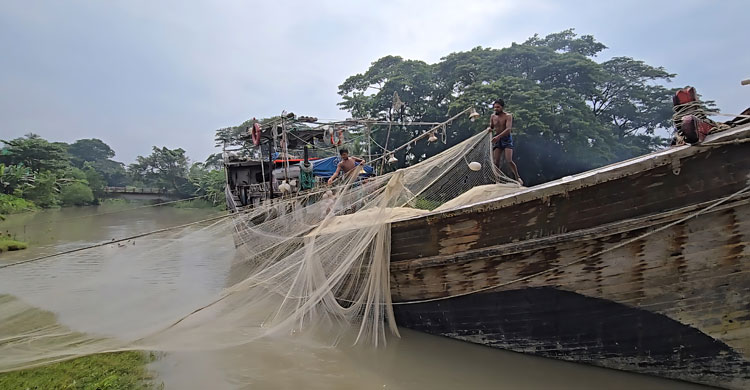 বাংলাদেশে নিষেধাজ্ঞা, মাছ শিকার করে নিয়ে যাচ্ছে ভারতীয় জেলেরা