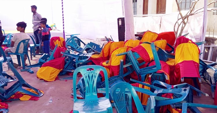 উপদেষ্টা যাওয়ার আগেই ব্রিজ উদ্বোধন অনুষ্ঠান পণ্ড