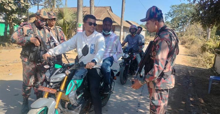 হাদিকে গুলি: ব্রাহ্মণবাড়িয়া সীমান্তে সতর্ক বিজিবি