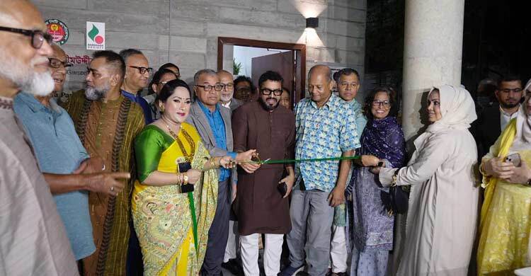বারিধারা পার্কে পল্লিকবি জসীমউদ্‌দীন পাঠাগার উদ্বোধন