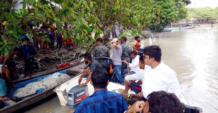 বরিশালে ৯ লাখ মিটার জাল জব্দ, ৫৭ জেলের কারাদণ্ড