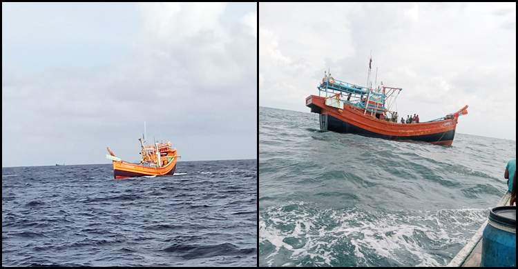 তিনদিন ধরে সাগরে ভাসমান সেই ১১ জেলে উদ্ধার