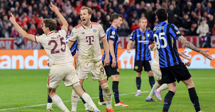 Late Frattesi strike gives Inter edge over Bayern in CL