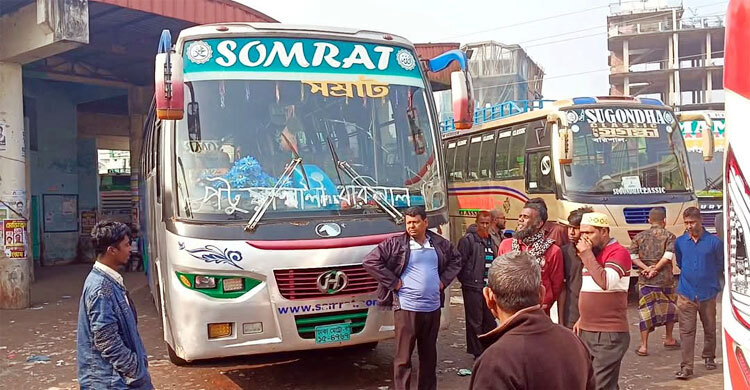 বরিশালে কর্মবিরতি প্রত্যাহার, বাস চলাচল শুরু