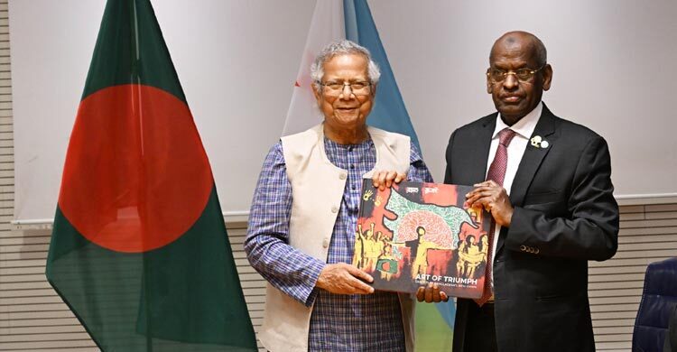 জিবুতির প্রধানমন্ত্রীর সঙ্গে অধ্যাপক ইউনূসের বৈঠক