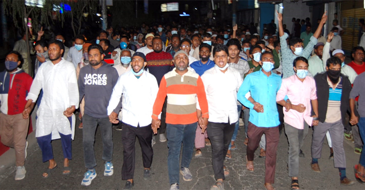 তফসিলের পরই বগুড়ায় জামায়াতের মিছিল, হাতবোমার বিস্ফোরণ