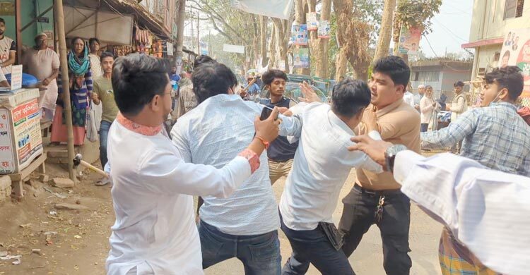 সংবাদ প্রকাশ করায় ক্ষোভ, শরীয়তপুরে সাংবাদিকদের ওপর হামলা