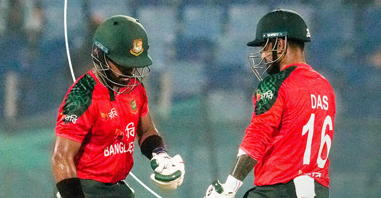 রুদ্ধশ্বাস ম্যাচে শেষ ওভারে জয়, সিরিজে সমতা বাংলাদেশের