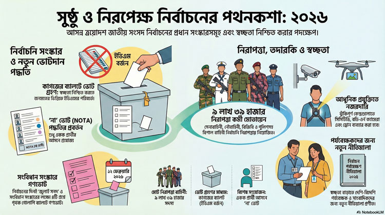 নির্বাচন ২০২৬: বদলে যাওয়া রাজনীতির বড় পরীক্ষা