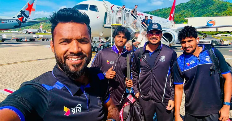 ৬ ঘণ্টার রাস্তা ১৪ ঘণ্টায় পাড়ি দিলো টাইগাররা