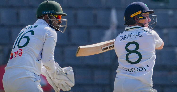 লাঞ্চ বিরতি থেকে ফিরেই ২ উইকেট বাংলাদেশের