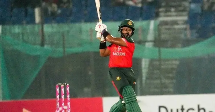 কার্টেল ওভারের ম্যাচে ১০২ রানে অলআউট বাংলাদেশ
