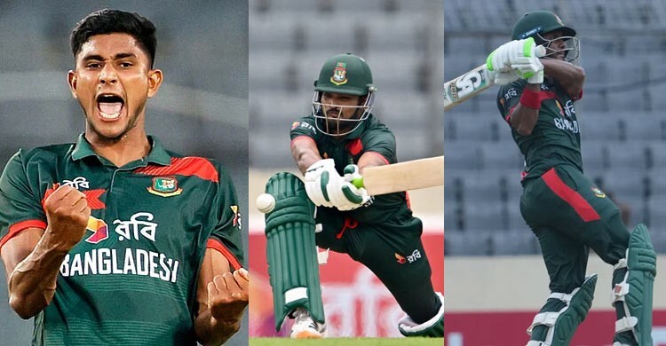 নাহিদের বড় লাফ, উন্নতি শান্ত-তামিমদেরও