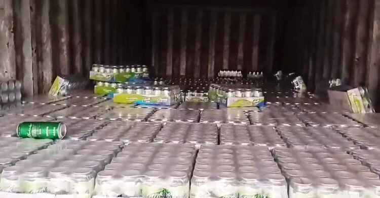 কলাপাড়ায় বিপুল পরিমাণ অবৈধ বিয়ার জব্দ, দোভাষীসহ আটক ৩