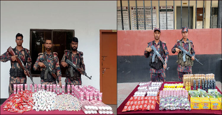 বেনাপোলে ১২ লাখ টাকার অবৈধ মালামাল জব্দ