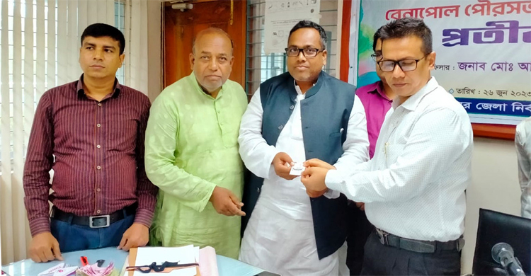 বেনাপোল পৌরসভার নির্বাচনে প্রতীক পেলেন ৬৪ প্রার্থী