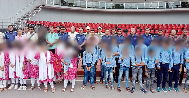 ভারতে সাজাভোগ শেষে দেশে ফিরলো ৩৬ কিশোর-কিশোরী