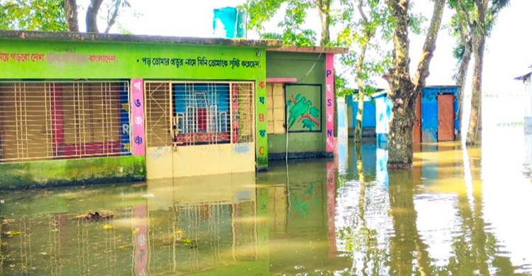 বেনাপোলে তলিয়ে গেছে শতাধিক বাড়িঘর