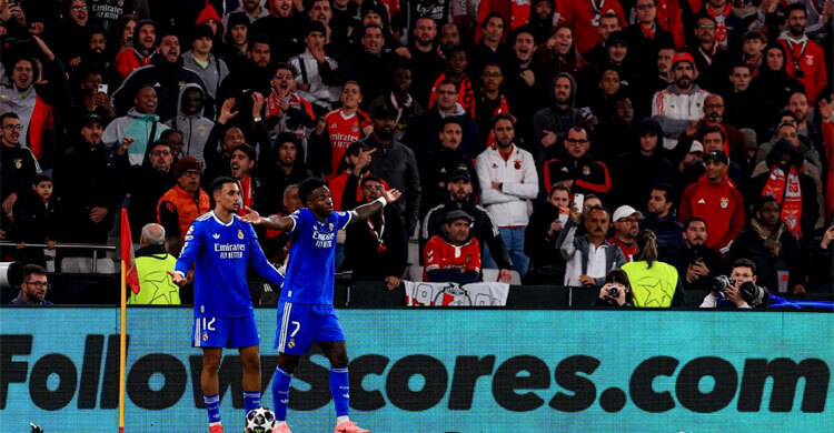 ভিনিসিয়ুসের সঙ্গে বর্ণবাদী আচরণ, বরখাস্ত পাঁচ সমর্থক