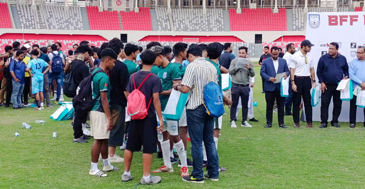 ট্রায়াল থেকে কতজন বাছাই করলো বাফুফে!