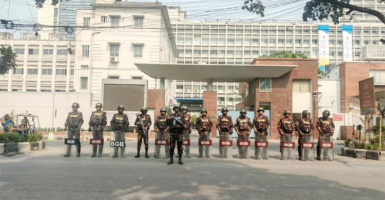 ঢাকাসহ আশপাশের এলাকায় ১২ প্লাটুন বিজিবি মোতায়েন