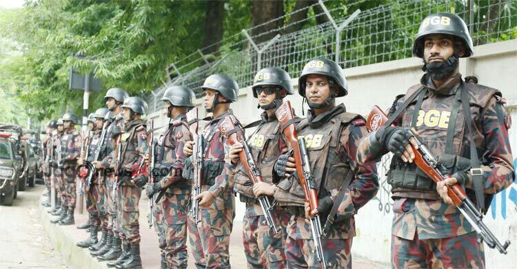 229 platoons of BGB deployed across country