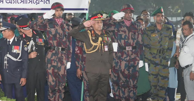 ভাষা শহীদদের প্রতি বিজিবি মহাপরিচালকের শ্রদ্ধা
