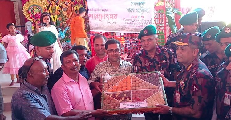 দুর্গোৎসব বাঙালি সংস্কৃতির ঐতিহ্য ও মিলনমেলার প্রতীক: বিজিবি