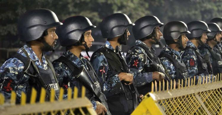 তফসিল ঘোষণা ঘিরে ইসি ভবন ও আশপাশের নিরাপত্তা জোরদার