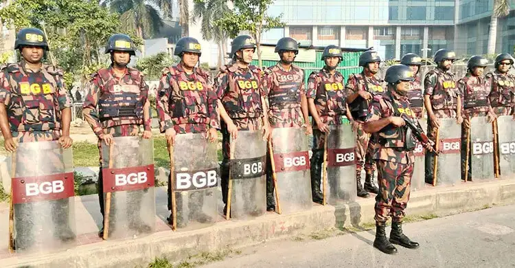 বিমানবন্দর-যমুনাসহ ঢাকার গুরুত্বপূর্ণ এলাকায় বিজিবি মোতায়েন