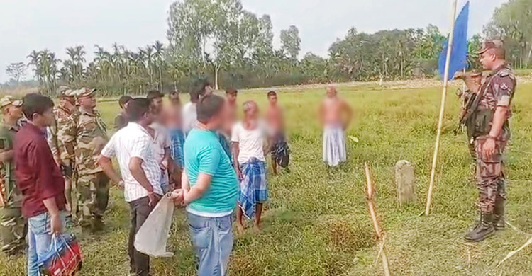 পাটগ্রাম সীমান্তে খুঁটি স্থাপনের চেষ্টা বিএসএফের, রুখে দিলো বিজিবি