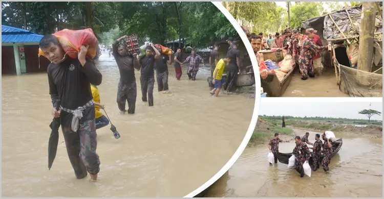 যেখানে ক্যামেরা থামে, সেখানেও বিজিবির বীরত্বগাথা