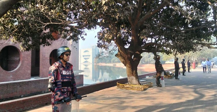 মন্ত্রিসভার শপথ গ্রহণ ঘিরে ১২ প্লাটুন বিজিবি মোতায়েন
