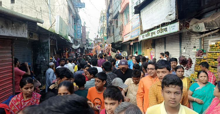 ভোলায় জগন্নাথ দেবের রথযাত্রা