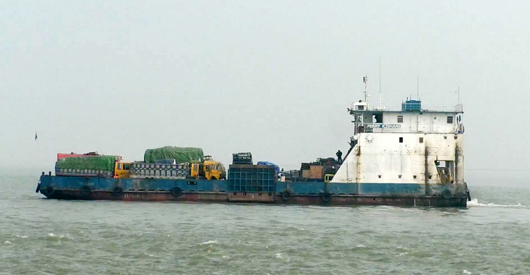 ৭ দিন পর ভোলা-লক্ষ্মীপুর রুটের ফেরি চলাচল স্বাভাবিক