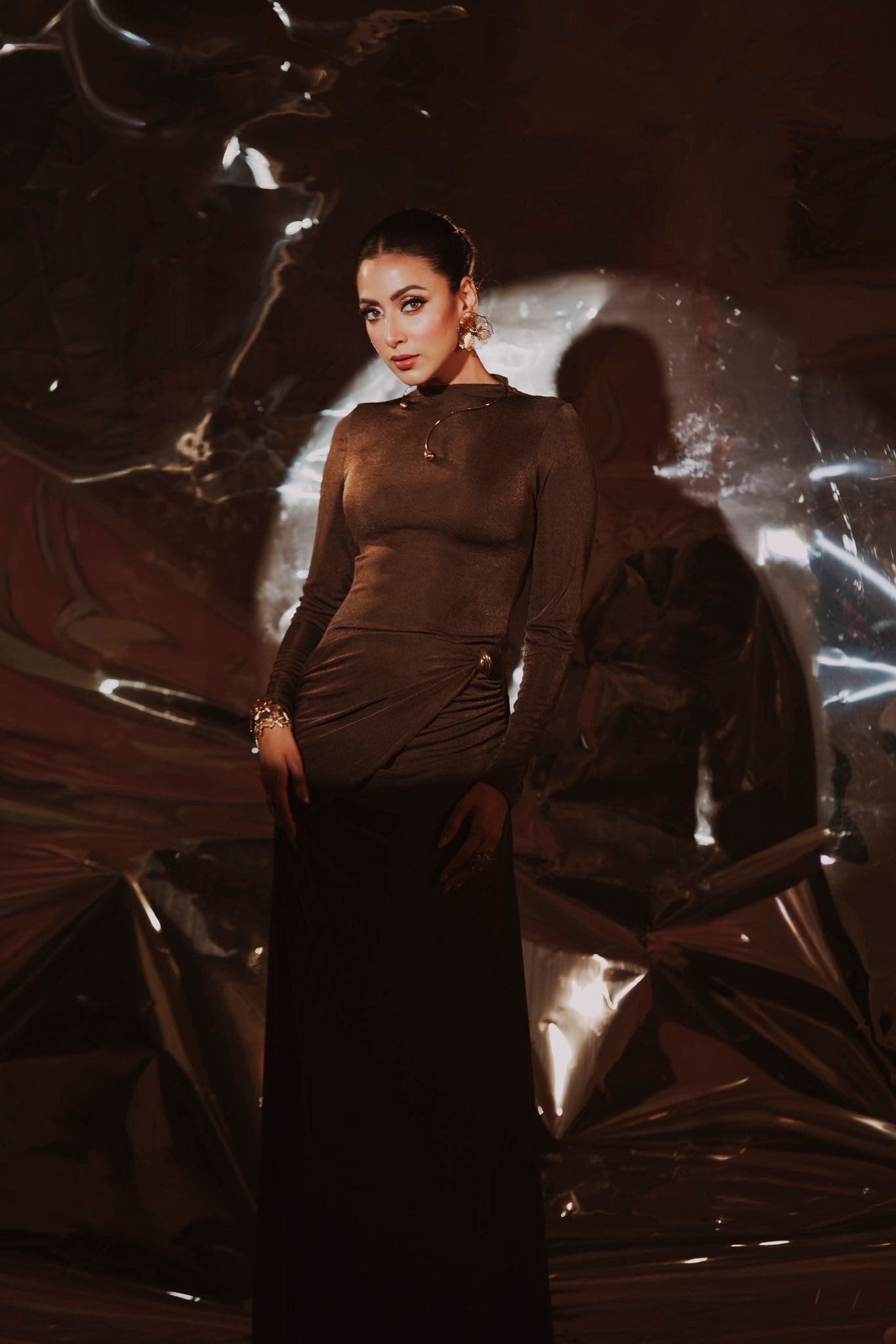 শীতের পার্টি লুকের অনুপ্রেরণা মিম