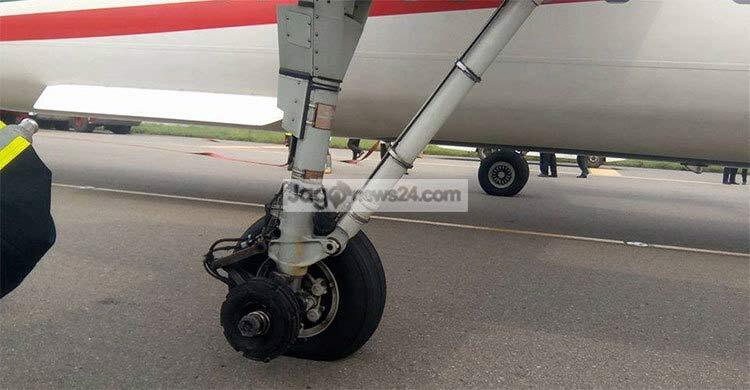 শাহজালালে বিমানের ১০টি টায়ার চুরি