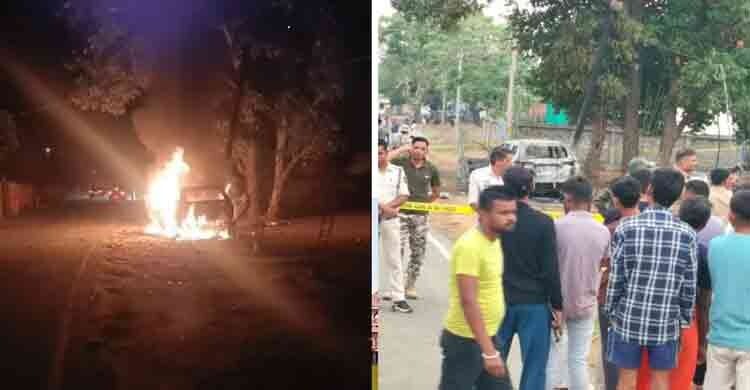 ভারতে বিজেপি নেতাকে জ্যান্ত পুড়িয়ে ‘হত্যা’